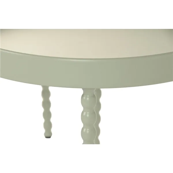 Set of 2 tables Home ESPRIT Green 75 x 75 x 39 cm