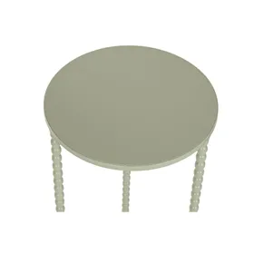 Set of 3 tables Home ESPRIT Green 32 x 32 x 70 cm (3 Pieces)