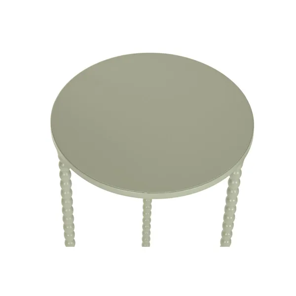 Set of 3 tables Home ESPRIT Green 32 x 32 x 70 cm (3 Pieces)