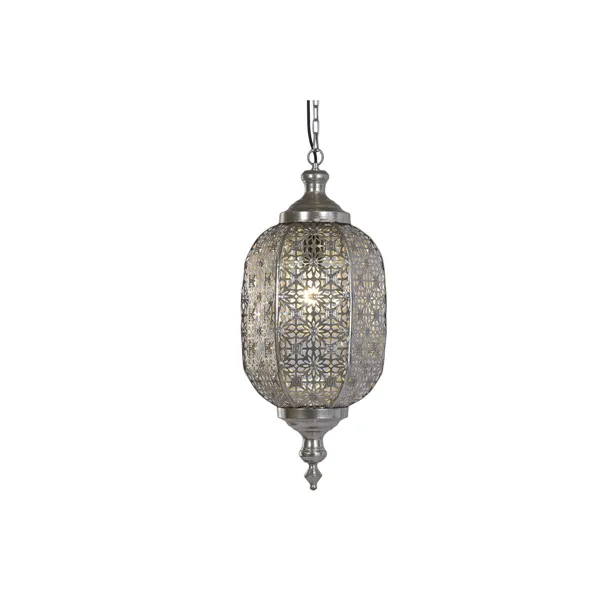 Ceiling Light Home ESPRIT Silver Metal 50 W 28 X 28 X 140 CM