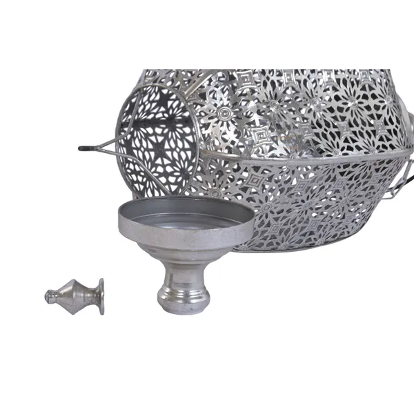 Ceiling Light Home ESPRIT Silver Metal 50 W 28 X 28 X 140 CM