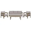Garden sofa Home ESPRIT Brown 188 X 75 X 67 CM