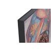 Canvas Home ESPRIT Colonial African Woman 62 x 4 x 122 cm (2 Units)