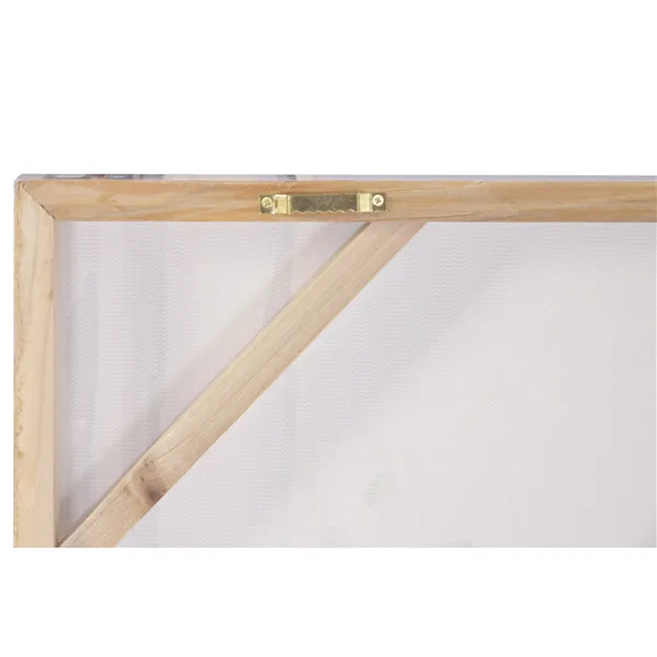 Canvas Home ESPRIT Yellow Blue Mediterranean 100 x 3 x 70 cm (2 Units)