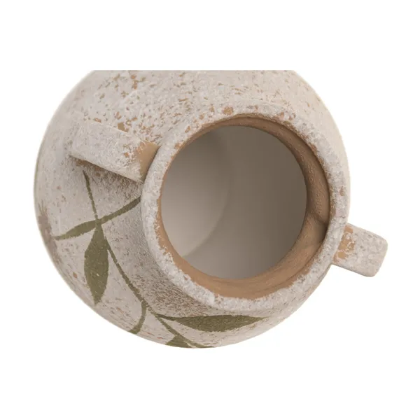 Vase Home ESPRIT Brown Ceramic Flowers Shabby Chic 16 x 16 x 25 cm