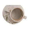 Vase Home ESPRIT Brown Ceramic Flowers Shabby Chic 16 x 16 x 25 cm