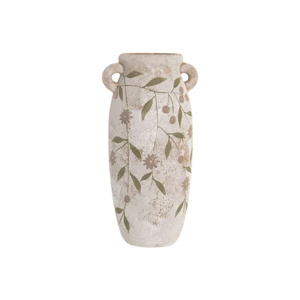 Vase Home ESPRIT Brown Ceramic Shabby Chic