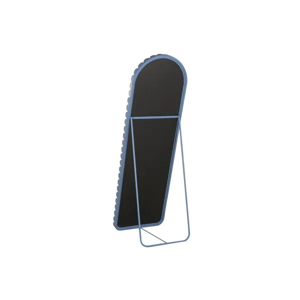 Free standing mirror Home ESPRIT Blue Metal 50 x 50 x 155 cm