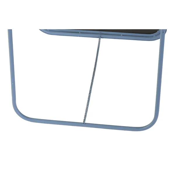 Free standing mirror Home ESPRIT Blue Metal 50 x 50 x 155 cm