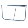 Free standing mirror Home ESPRIT Blue Metal 50 x 50 x 155 cm