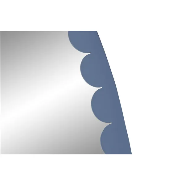 Wall mirror Home ESPRIT Blue Urban 70 x 3 x 70 cm