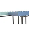 Side table Home ESPRIT Blue Turquoise 60 x 25 x 70 cm (2 Units)