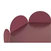 Centerpiece Home ESPRIT Orange Pink Maroon Metal 31 x 31 x 6 cm (3 Pieces)