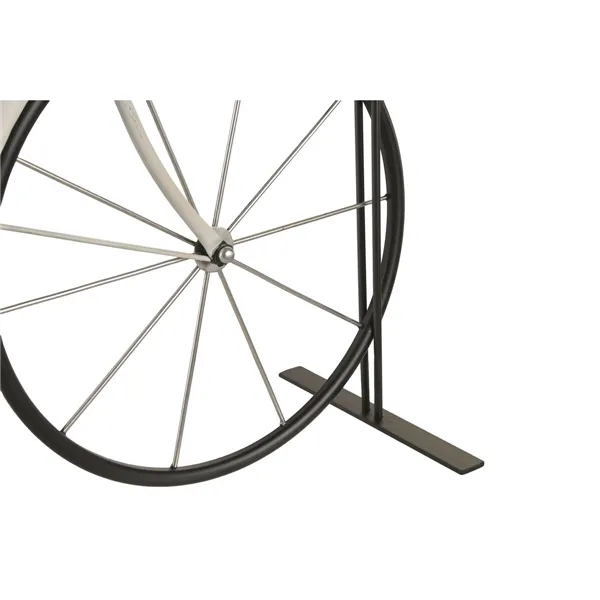 Wall Decoration Home ESPRIT White Black Celeste Bicycle Shabby Chic (2 Units)