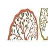 Wall Decoration Home ESPRIT Orange Ocre Metal Tree Mediterranean 30 x 1 x 30 cm (2 Units)
