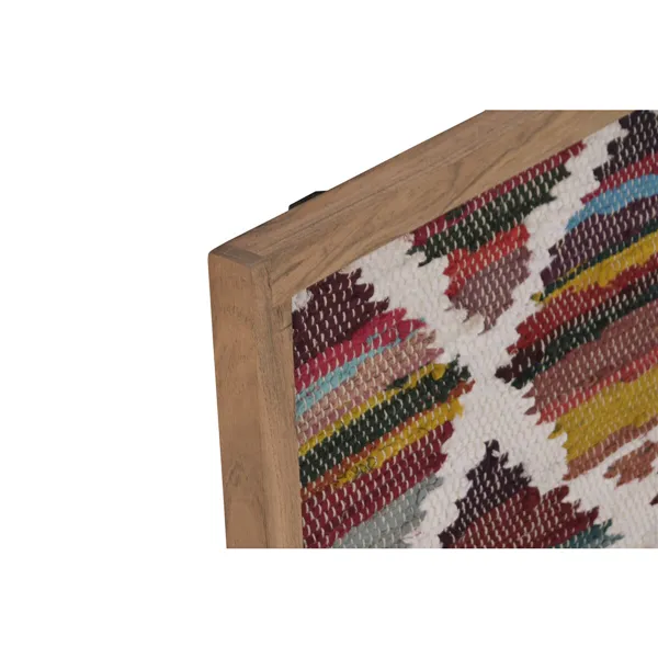 Painting Home ESPRIT Cotton Acacia 40 x 3 x 60 cm (2 Units)