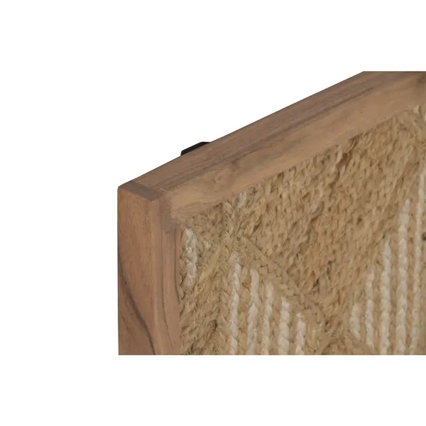 Painting Home ESPRIT Jute Acacia 40 x 3 x 60 cm (2 Units)