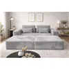 Sofa Home ESPRIT Light grey Scandi 220 x 158 x 91 cm