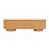 TV furniture Home ESPRIT Light brown 200 X 40 X 45 CM