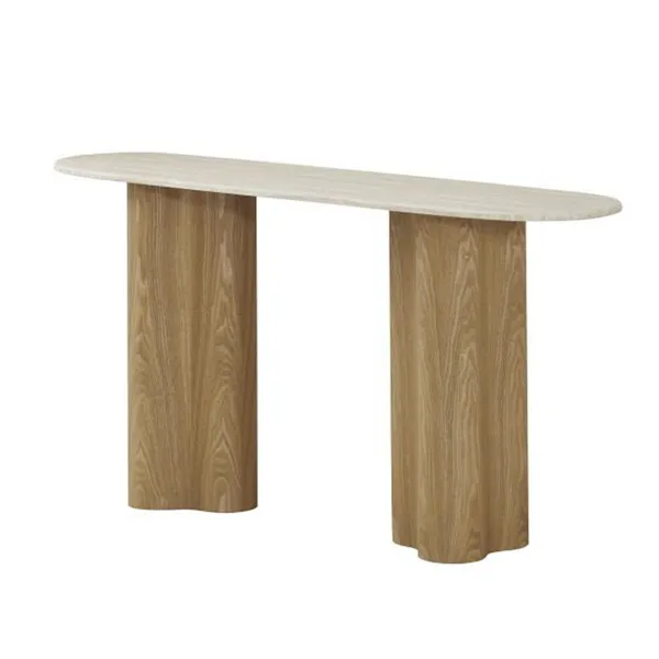 Side table Home ESPRIT Light brown 150 x 40 x 78 cm