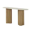 Side table Home ESPRIT Light brown 150 x 40 x 78 cm