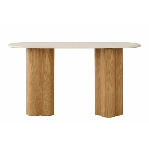 Side table Home ESPRIT Light brown 150 x 40 x 78 cm