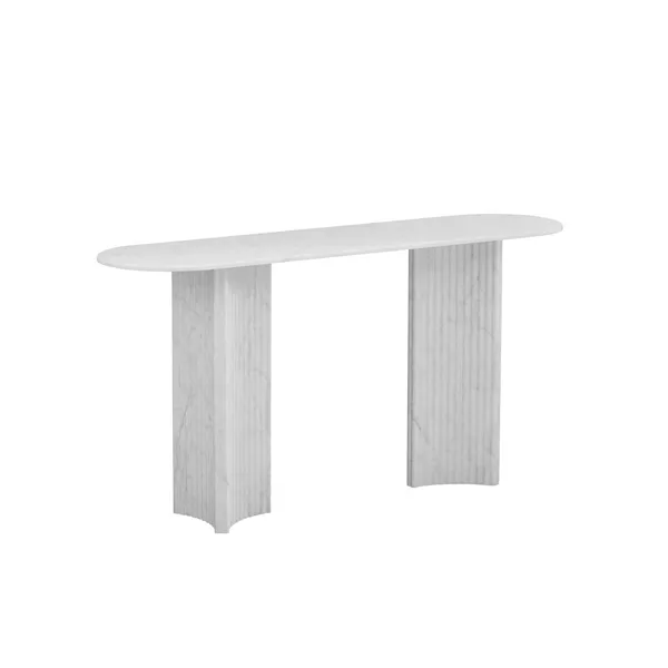 Side table Home ESPRIT White 150 x 40 x 78 cm