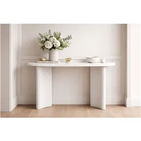 Side table Home ESPRIT White 150 x 40 x 78 cm