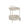 Side table Home ESPRIT Cream 40 X 50 X 61 CM