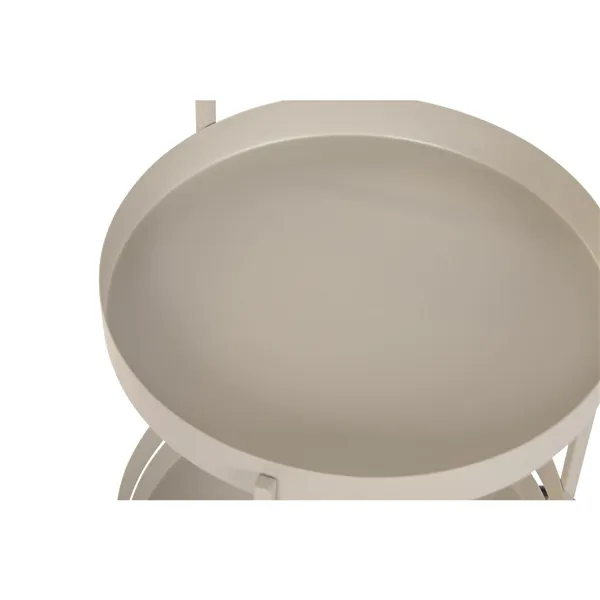 Side table Home ESPRIT Cream 40 X 50 X 61 CM