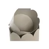 Set of Planters Home ESPRIT Cream Iron Urban 23 x 23 x 30 cm (2 Pieces)