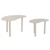 Centre Table Home ESPRIT Cream 76 X 42 X 46 CM (2)