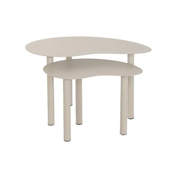 Centre Table Home ESPRIT Cream 76 X 42 X 46 CM (2)