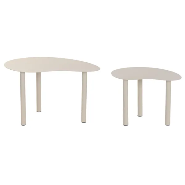Centre Table Home ESPRIT Cream 76 X 42 X 46 CM (2)