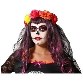 Halloween-koristeet Hiuspanta Gėlės