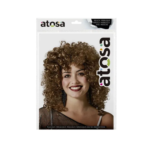 Wigs Blonde Curled