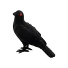 Halloween Decorations 19 cm Black Raven