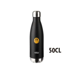Nerūsējošā Tērauda Blašķe Inoxibar Smiley 500 ml Melns
