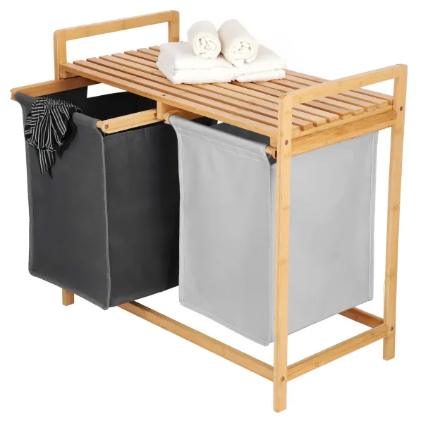 Pyykkikori Springos HA0162 80 L 67x70x36 cm