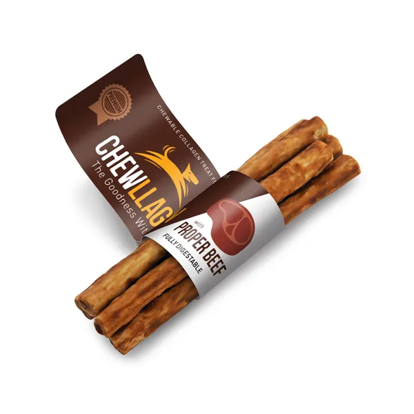 Dog Snack Chewllagen Veal Beef (40 Units)