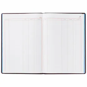 Account Book Miquelrius 4022 Brown A4 100 Sheets