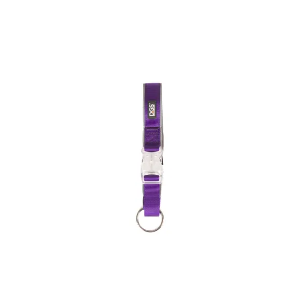 Dog collar Dog Gone Smart Purple 20 Light