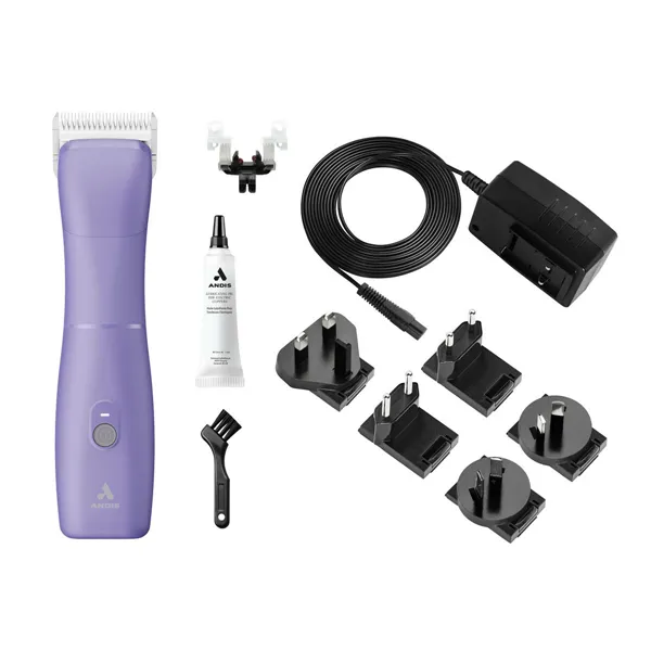 Hair clipper for pets Andis EMERGE Clipper Purple