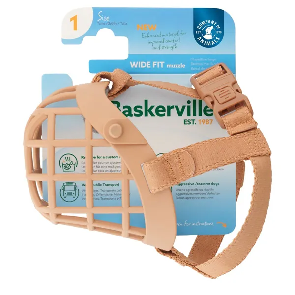 Muzzle Company of Animals Brown Size 1