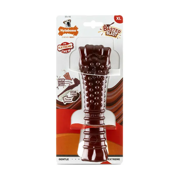 Bone Nylabone Brown Bacon XL