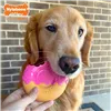 Dog chewing toy Nylabone Pink Bacon L