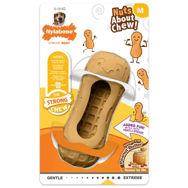 2-In-1 Treat Dispenser Toy for Pets Nylabone