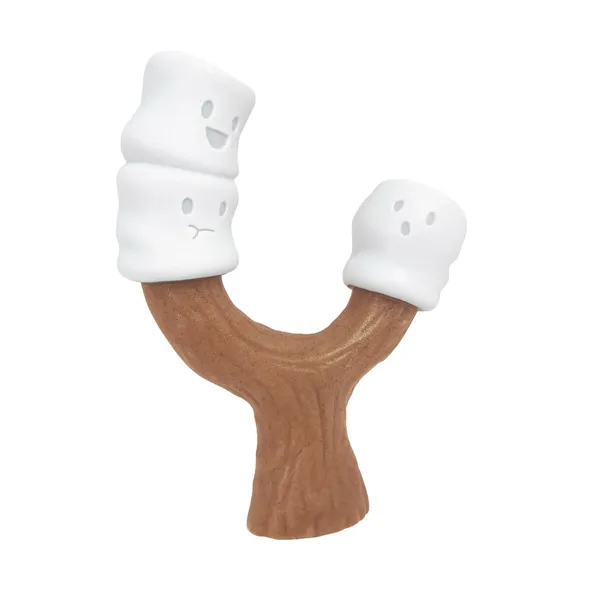 Dog chewing toy Nylabone Brown Peanut butter L