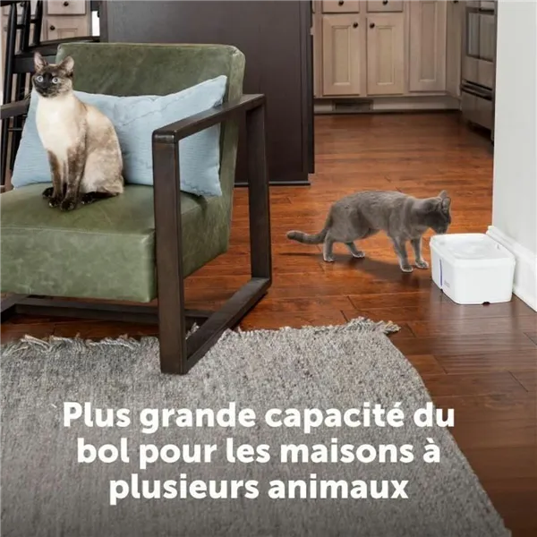 Pet Water Fountain PetSafe White