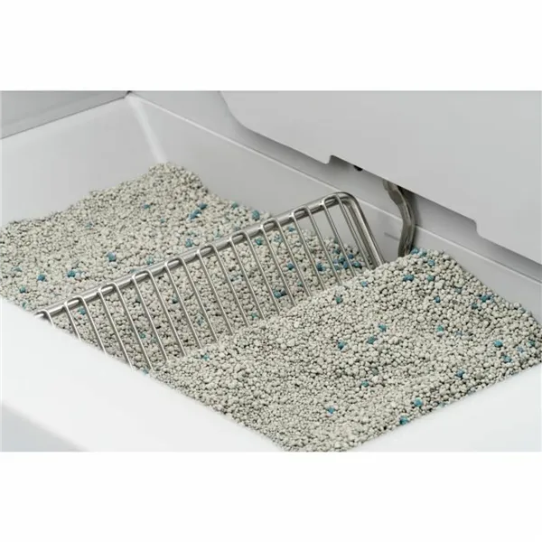 Cat Litter Box PetSafe White Plastic